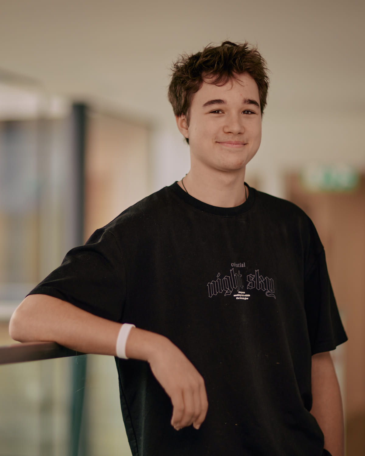Portrait of Jamie Kid, founder and managing director of Demex